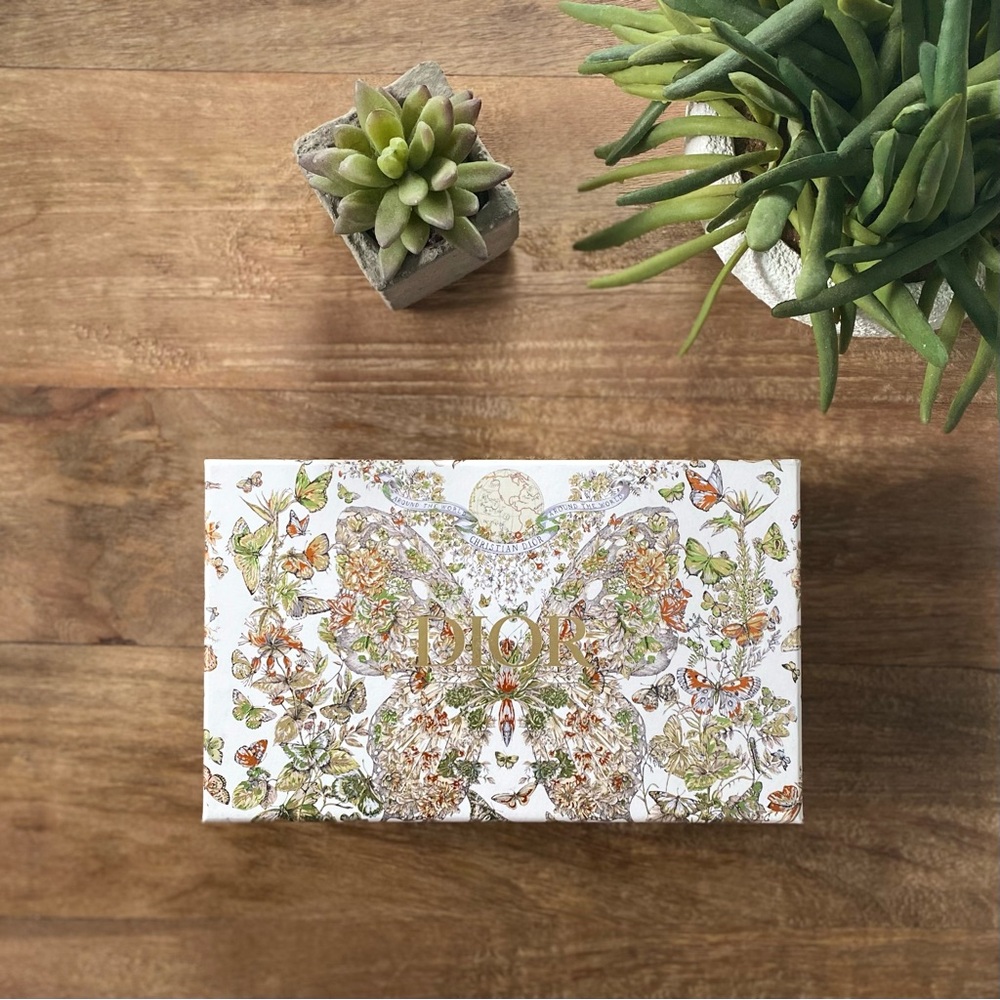 DIOR Butterfly Gift Box 9” X 5.5” X 2.25”